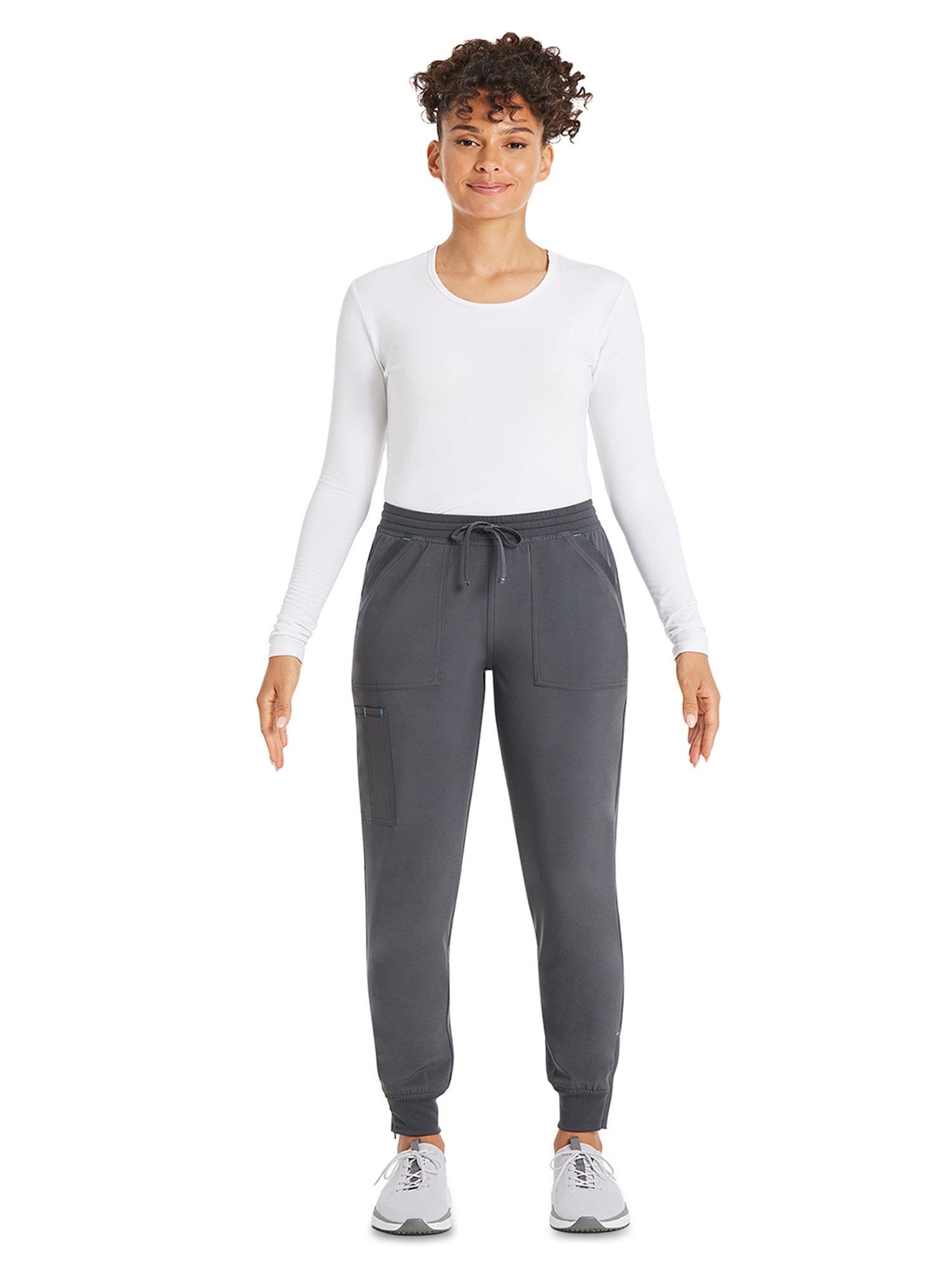 Scrubstar Women's Premium Performance Stretch Drawstring Jogger Cargo Scrub Pant