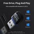 thumbnail image 3 of Adaptador Bluetooth, adaptador USB inalámbrico Bluetooth 5.3, receptor Bluetooth 5.0, transmisor Bluetooth para PC, altavoz de audio, 3 of 5