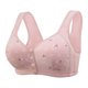 thumbnail image 2 of WILLBEST Brasier Sujetador Con Aros Y Encaje Sexy Para Mujer, Con Botones Frontales, Copa Moldeadora, Tirantes Ajustables, Talla Grande, 1014, 2 of 3