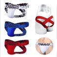 thumbnail image 4 of Tanga de cintura baja, cuatro tangas, pantalones cortos sexys, ropa interior masculina sexy, 4 of 5