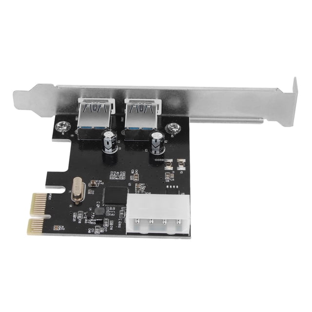 Tarjeta de expansión PCIe a USB 30 tarjeta de expansión PCIe USB 30 2 puertos Plug and Play para chasis ANGGREK Otros