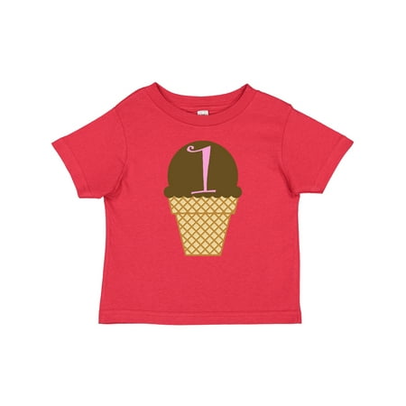 

Inktastic 1st Birthday Ice Cream Gift Baby Boy or Baby Girl T-Shirt