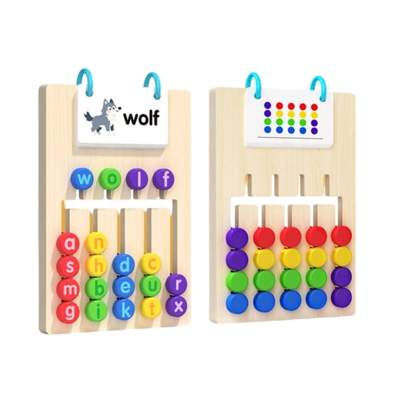 ELFINDEA Word Building Walking Puzzle, learning toys for Spelling Logic, Interactive Board Game for Mastering Vocabulary (A)