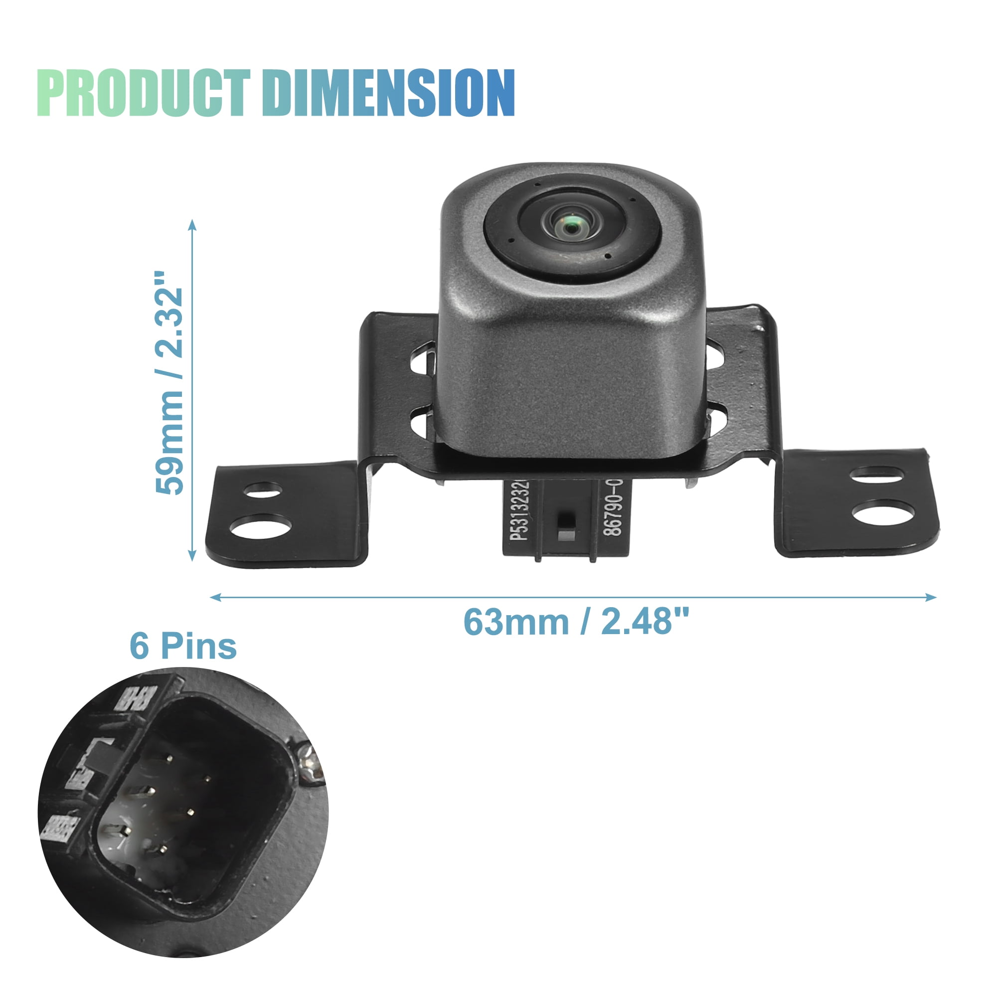 Unique Bargains Rear Camera Fit for Toyota Highlander 2017-2022 No.867900E081