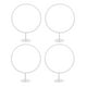 thumbnail image 1 of 4 soportes para balones deportivos, soporte de pared universal para baloncesto, voleibol, rugby y fútbol, color blanco, 1 of 8