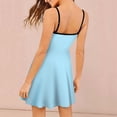 thumbnail image 4 of asddcavvf Dresses for Women Women's Fashionable Spring and Summer Solid Color Adjustable Strap Strap, 4 of 6