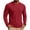 c01Red, variant on Mens Casual Sweatshirts Stretch Solid Crewneck Pullover Long Sleeve Tees Soft Breathable Comfy Textured Shirts Black XXL