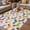 Pink Blue Purple, variant on Colorful Dogs Outdoor Rug for Patio/Deck/Porch, Non-Slip Large Area Rug 5 x 7 Ft, Vintage Cartoon Animals Indoor Outdoor Rugs Washable Area Rugs, Reversible Camping Rug Carpet Runner