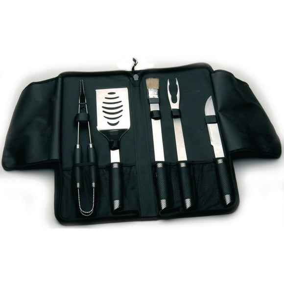 Ensemble 6 pièces d'ustensiles pour barbecue au format voyage Geminis de BergHOFF