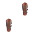 thumbnail image 1 of bedienty Knights Archery Medieval Bracer Arm Armor Cuff Cosplay Horsing Riding Coffee 21.5x14.5cm 2Set, 1 of 6