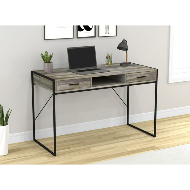Writing Desk Computer Table Gaming Office Desk 48 L Distressed