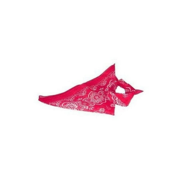 Fun Express Red Bandanas – Durable Party Wear Accessories for Events Festivals Costumes Outdoor Activities & More – Perfect for Parties Gatherings Celebrations and Everyday Wear – 12 Pieces
