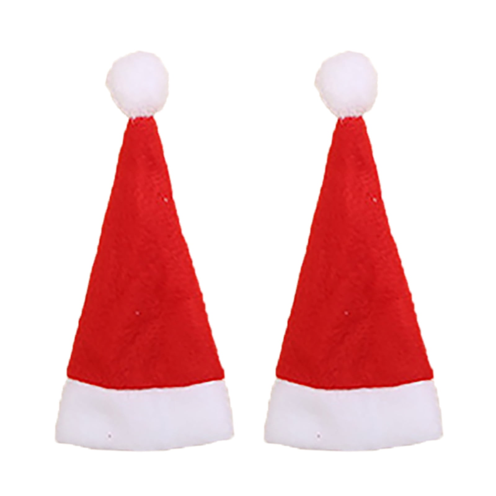 ABOOFAN Snowman Hats 240 pcs mini top hat christmas candy hats lollipop  candy hats mini formal hats magicians hat mini hats small santa hats for