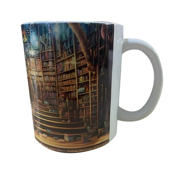 Ratfeit Large Ceramic Coffee Mug, Pottery Mug, Tea Cup for Office and Home, Handmade Pottery Coffee Mugs, Dishwasher and Microwave Safe, Kiln Altered Glaze Craft