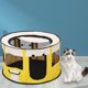 thumbnail image 1 of Parque portátil plegable para perros y gatos | Corral para gatitos y transportín de viaje para interiores y exteriores, 1 of 3