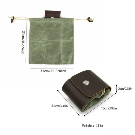 

Huayishang Clearance Tool Bag Khaki Storage Rack Clearance Sale 1 × Recycling Bag Folding Canvas Storage Tool Bag Khaki