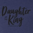 thumbnail image 5 of Wild Bobby Daughter Of The King 2 Corinthians 6:18 Inspirational/Christian Women Tri-Blend Racerback Tank Top, Vintage Navy, X-Large, 5 of 5