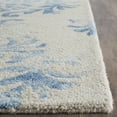 thumbnail image 5 of Safavieh Dip Dye Cadence Damask Wool Area Rug, Beige/Blue, 7' x 7' Square, 5 of 12