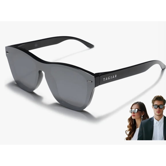 Lentes De Sol Polarizados Hombre Y Mujer Modelo Plateado