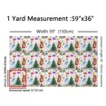 thumbnail image 3 of Homewish Merry Christmas Fabric by the Yard 1 Yard,Xmas Nutcracker Ballet Dancer Home Decor Fabric by the Yard,Happy New Year Sewing Fabric For Child,Breathable Home Decor, 3 of 6