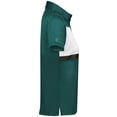 thumbnail image 5 of Holloway Sportswear M Womens Prism Bold Polo Dark Green/White 222776, 5 of 5
