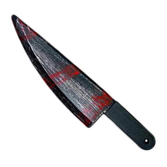 SeasonsTrading Fake Bloody Knife - Cosplay Halloween Butcher Zombie Clown Horror Costume Prop