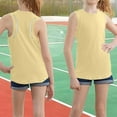 thumbnail image 2 of TBWNWG Girls Tank Tops for Summer - Comfortable Stretchy Sleeveless Tees for Casual Outdoor Activities Soft Blend Breathable Fit for Daily Wear,Size 7-8 Years, 2 of 9