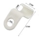thumbnail image 3 of Billuyoard 10x Heavy Duty Closet Cabinet Space Savers Hangers for Pants Caps Coats  Almacenamiento y organización del hogar Blanco 5x2 cm, 3 of 6