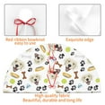 thumbnail image 4 of Sikiie Labrador Retriever Dog 30-48 inches {designName} Print Christmas Tree Skirt Snowman Xmas Tree Skirt with Edge Christmas Decorations for Holiday Party30", 4 of 7