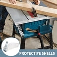 thumbnail image 2 of KAKOWELY portable hand saw Transparent Table Saw Guard For Woodworking Practical Table Saw Safety Cover Clear Plastic Cover Protective Shield For Table Saw Accessories, 2 of 5