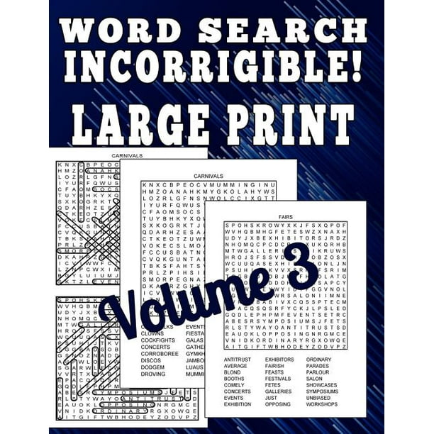series word search incorrigible word search incorrigible
