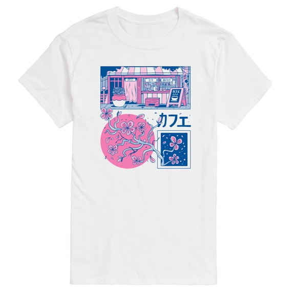 Instant Message - Japanese Panels Men's Short Sleeve Graphic T-Shirt