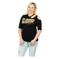 thumbnail image 2 of Harley-Davidson Women's Go Harley Go Cold Shoulder 3/4 Sleeve T-Shirt (M), Harley Davidson, 2 of 3