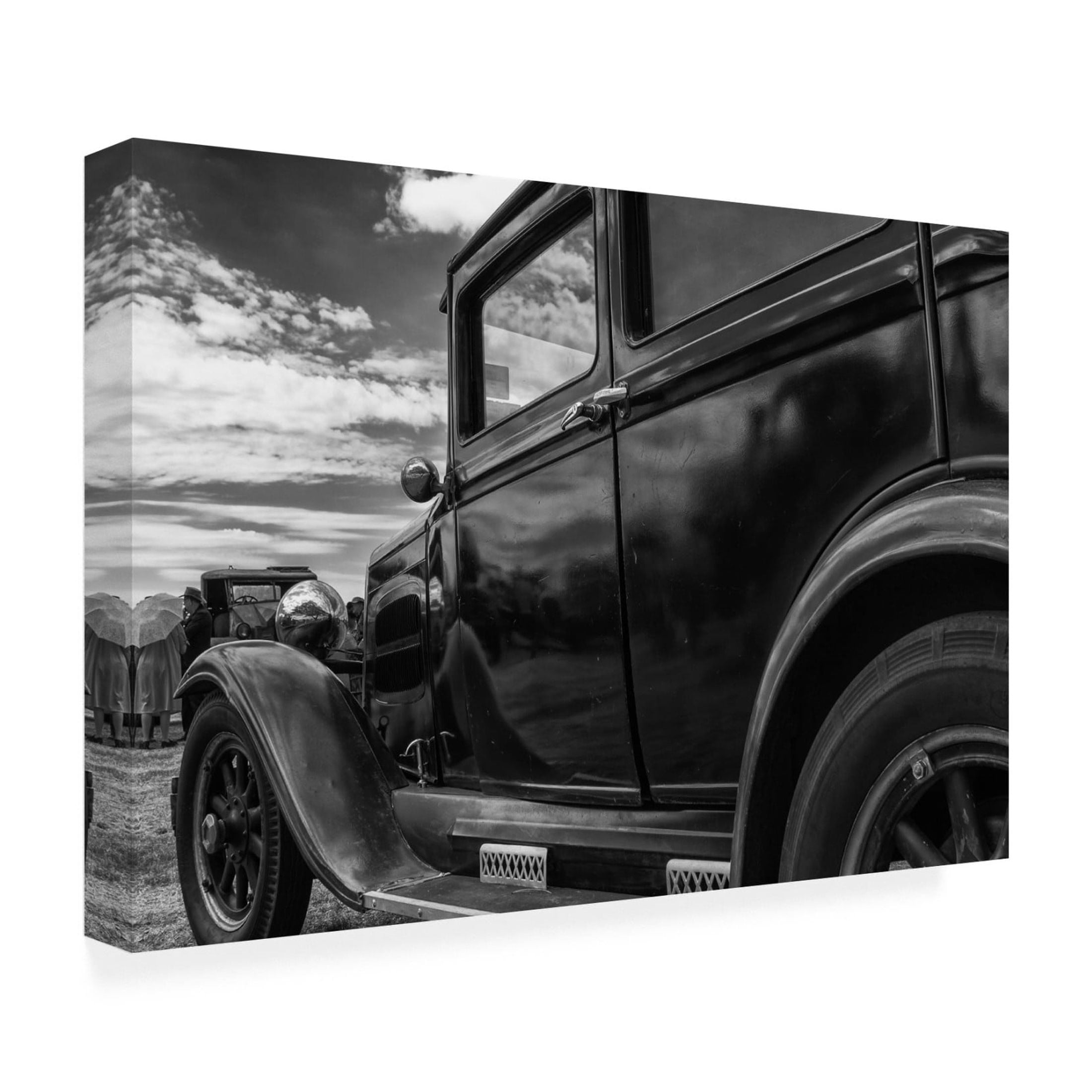 Canvas Wall Art - Elisabeth Fredriksson Russell 'They Met Under A Big Sky' Wall Art for Living Room, Bedroom, or Office Décor by Trademark Fine Art - 32 x 22 Inches