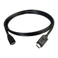 thumbnail image 2 of C2G 6ft USB C to USB Micro B Cable - USB C 2.0 to USB Micro B - M/M - USB for Smartphone, Tablet - 60 MB/s - 10 ft - Type C USB - Micro Type B USB - Black, 2 of 4