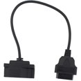 thumbnail image 3 of OBD1 to OBD2 Adapter Cable Connector Diagnostic Tool for Ford 7 Pin - Scanner Check Engine Repair, 3 of 3