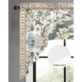 thumbnail image 2 of Farmhouse Boho Swag Valances for Windows, Small Curtains Drapes, Vintage Farmhouse Bohemia Pattern Art Kitchen Window Curtains Over Sink Window Treatment Valance for Bedroom/Bathroom 56"x36", 2 of 5