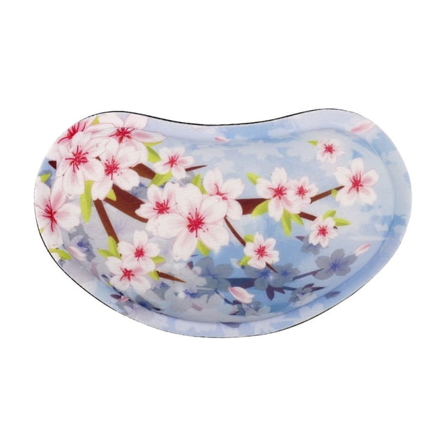 Almohadilla de goma para la muñeca del ratón, creativa almohadilla de goma en forma de corazón para la muñeca, almohadilla de mano, cómoda almohadilla para la muñeca de oficina