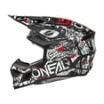 thumbnail image 2 of O'Neal 3 Series Attack Helmet Black/White Small, 2 of 6