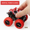 thumbnail image 5 of Friction Powered Monster Truck Toys – 360° Rotating Stunt Cars for Toddlers – Double-Sided, Shockproof Toy Trucks for Boys & Girls, Battery-Free Off-Road Vehicle Toys Ages 3-7, 5 of 5