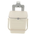 thumbnail image 6 of Milisten Hanging Rubbish Bin for Car 1Set with Sliding Lid 8.5x7.3x5.5in White Color, 6 of 7