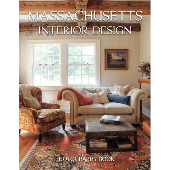 Massachusetts Interior Design Photography Book: Elegant Massachusetts Coastal Homes And Historic Boston Interior Design , (Paperback)