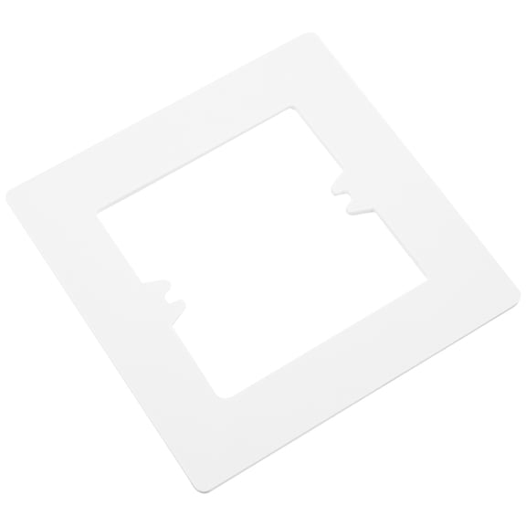 Supvox Simple Design White Plastic Decorative Wall Plate for Light Covers