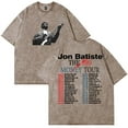 thumbnail image 2 of Jon Batiste The Big Money Tour 2025 Merch T-Shirt Cotton Wash Tee Women Men Short Sleeve Casual Crewneck Tee, 2 of 3