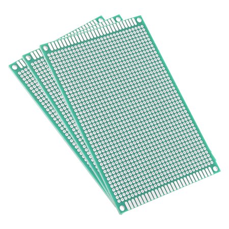 8x12cm Double Sided Universal Printed Circuit Board for DIY Soldering