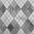 thumbnail image 1 of oneOone Polyester Spandex Medium Gray Fabric Argyle Quilting Supplies Print Sewing Fabric By The Yard 56 Inch Wide, 1 of 4