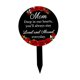 thumbnail image 5 of Letrero de cementerio para tumba, impermeable, conmemorativo de condolencias, placa conmemorativa Redondo, 5 of 9