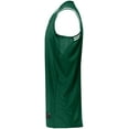 thumbnail image 3 of Holloway Sportswear S Boys RETRO BASKETBALL JERSEY Forest/White 224276, 3 of 5