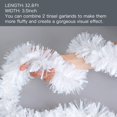 thumbnail image 6 of TETOU 32.8Ft Christmas Tinsel Garland Metallic Twist Red Green White Hanging Garland Wedding Birthday Decor, 6 of 7