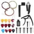 thumbnail image 3 of Guitar Accessories Kit Guitar Accessories Kit Tuner Strings Changing Cutter Winder Capo Pins Picks Combo Tool, 3 of 8